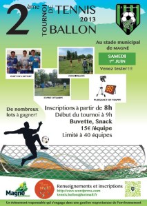 Affiche tennis-ballon 2013