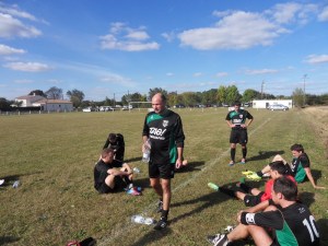 Un coach fatigué mais confiant à la mi-temps